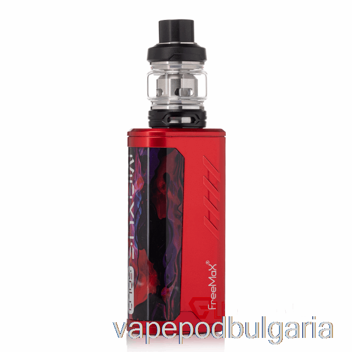 Vape Течности Freemax Maxus Solo 100w стартов комплект червен